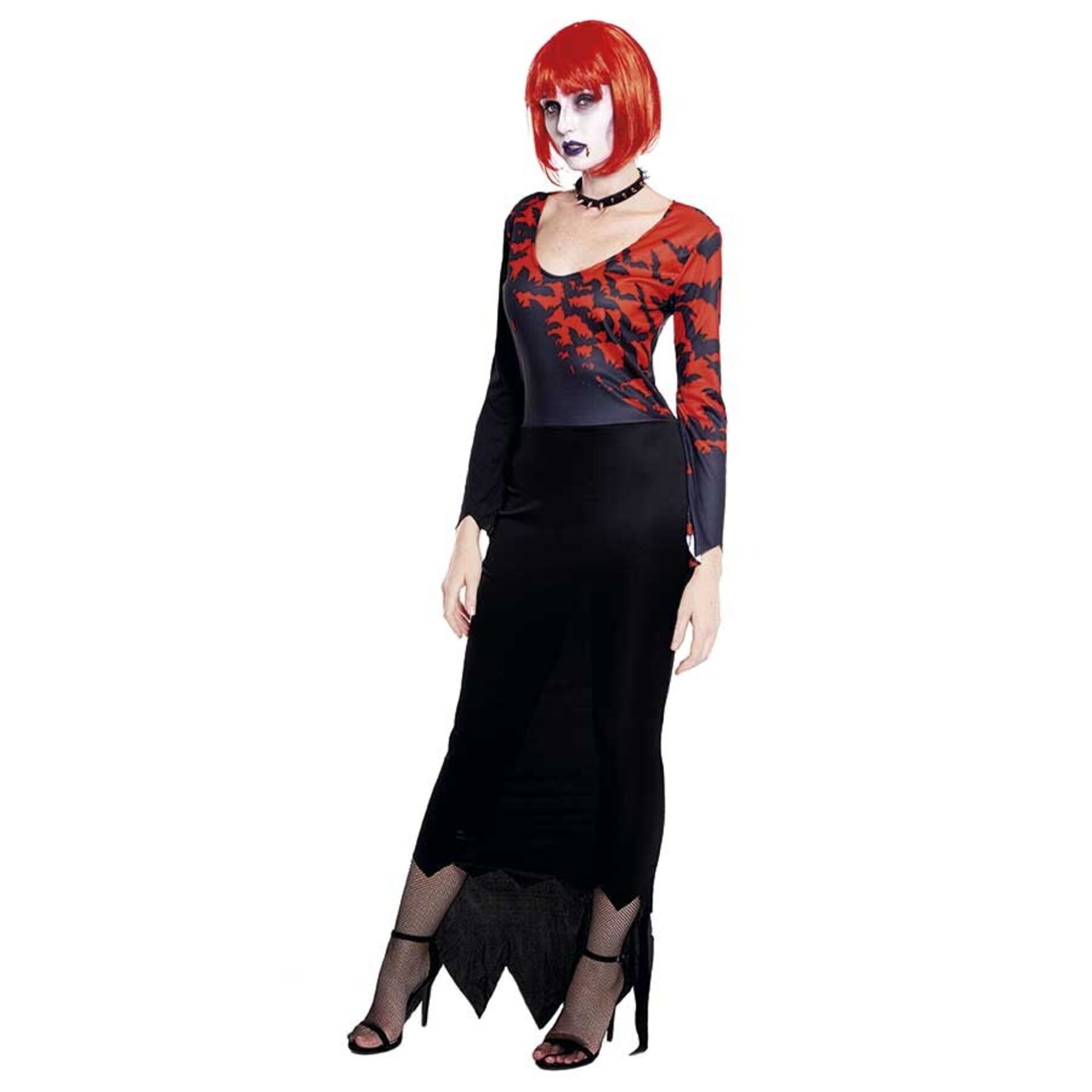 Disfraz Vampiresa adulto incluye peluca - 2