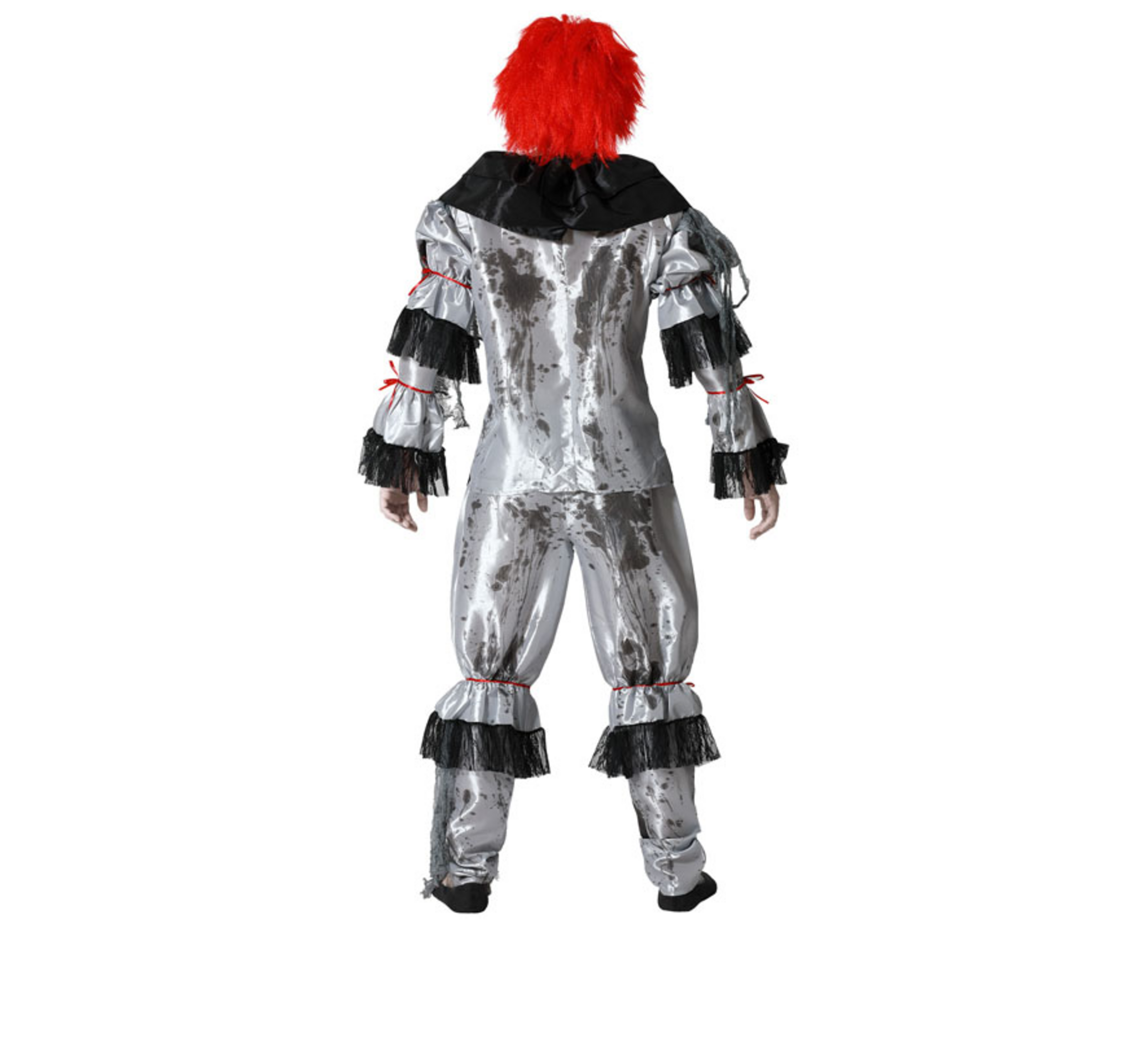 Disfraz payaso macabro gris - 2